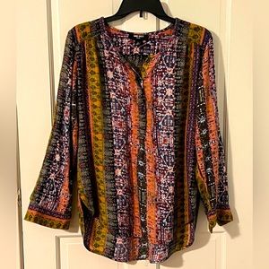Nine West patterned blouse